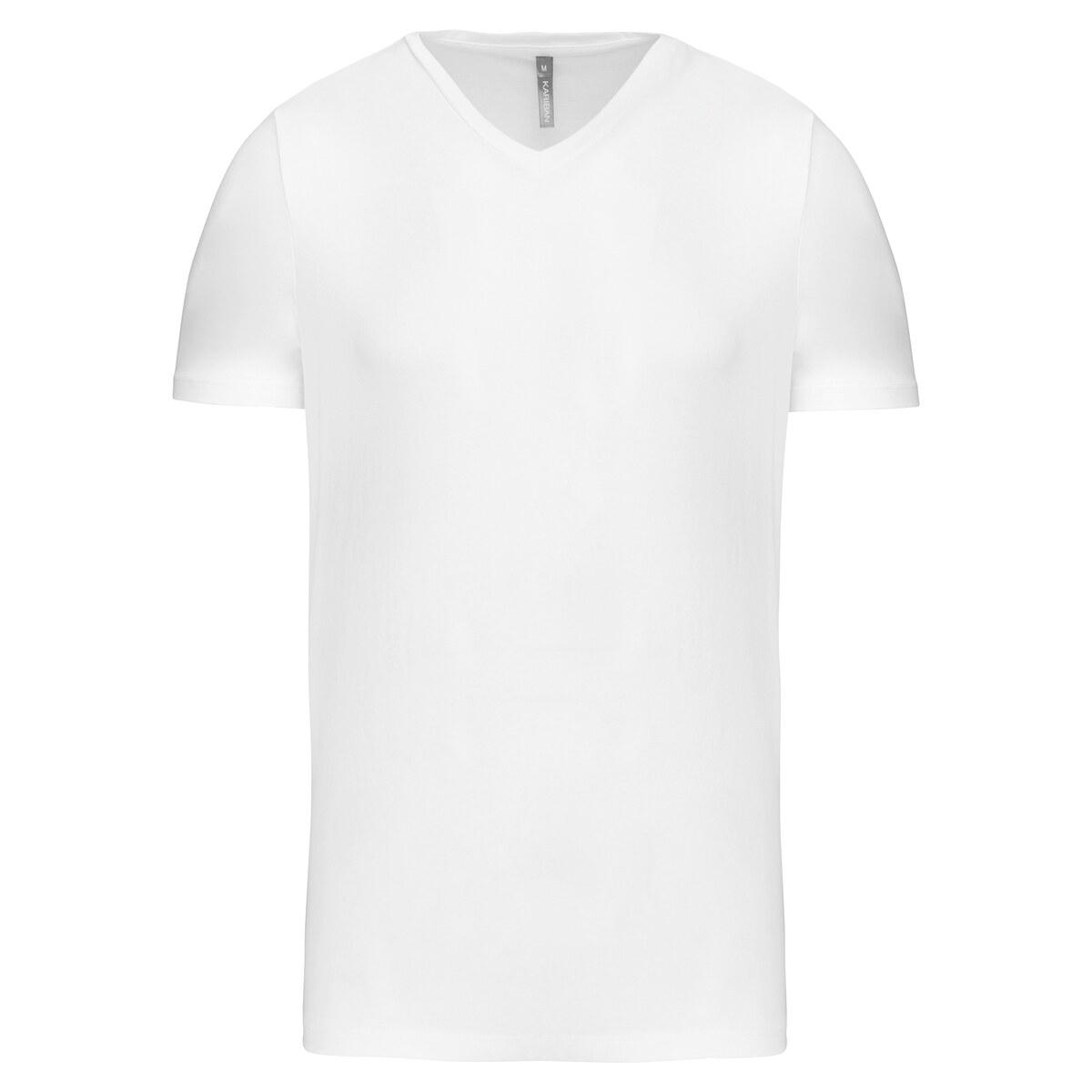 Men's short-sleeved V-neck t-shirt Kariban KA3014