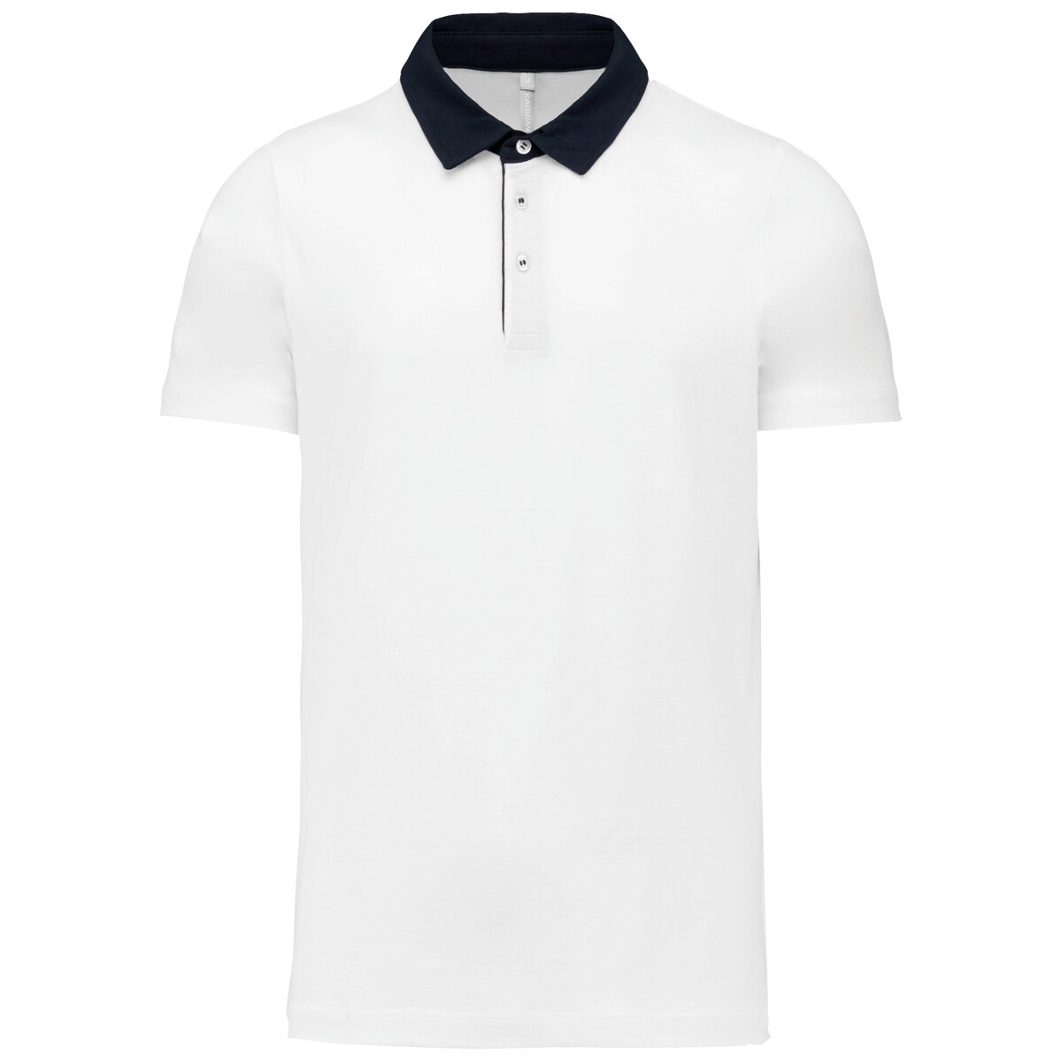 Men's two-tone jersey polo shirt Kariban KA260