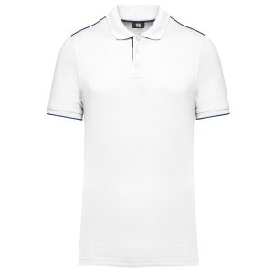 Men’s short-sleeved contrasting Daytoday polo shirt Designed To Work WK270