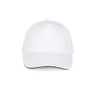 Cappellino con visiera sandwich a 5 pannelli K-UP KP124
