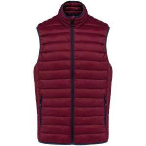 Men’s lightweight sleeveless fake down jacket Kariban KA6113