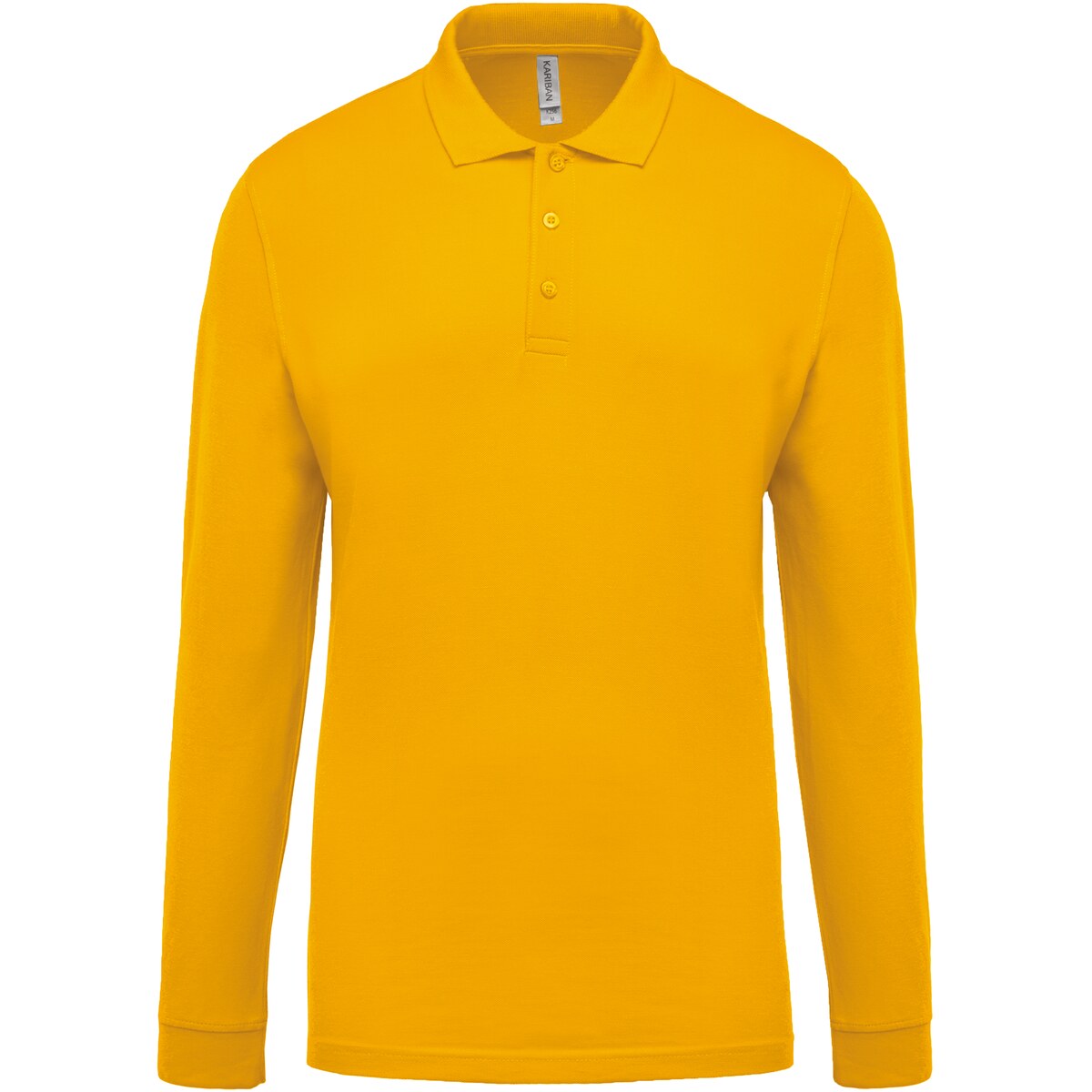 Men's long-sleeved piqué polo shirt Kariban KA256