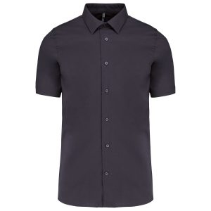 Short-sleeved cotton/elastane shirt Kariban KA531