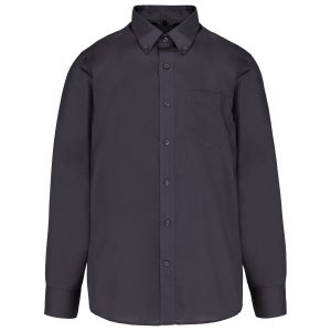 Camicia da uomo a maniche lunghe senza stiro Kariban KA537