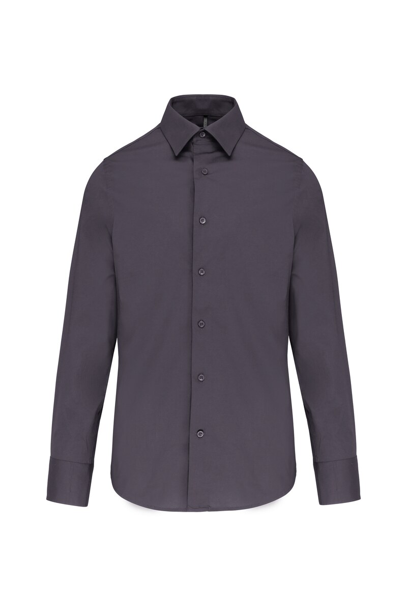Men's fitted long-sleeved non-iron shirt Kariban KA522