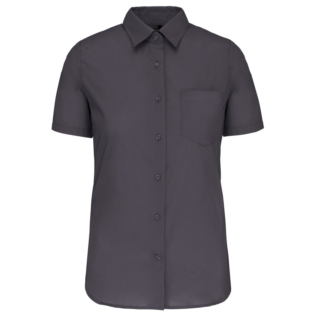 Ladies' short-sleeved cotton poplin shirt Kariban KA544