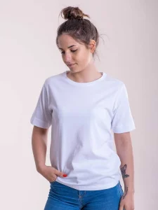 Women’s short sleeve T-shirt Cotton & Art CA01469