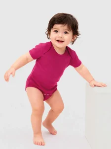 Baby bodysuit short sleeve Black Spider CF800