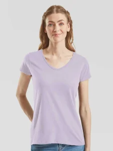 T-shirt 150 da donna con scollo a V Fruit of the Loom FR614440
