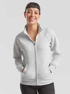 Felpa premium da donna con zip Fruit of the Loom FR621160