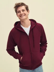 Giacca in felpa leggera con cappuccio Fruit of the Loom FR621440