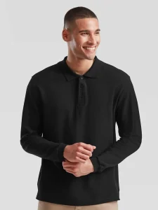 Premium polo majica z dolgimi rokavi Fruit of the Loom FR633100