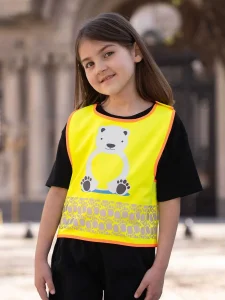 Gilet di sicurezza per bambini Funtastic Wildlife Korntex FUNBEAR