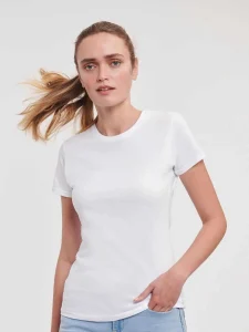 T-shirt slim da donna Russell JE155F