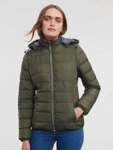 Ladies’ hooded nano jacket Russell JE440F