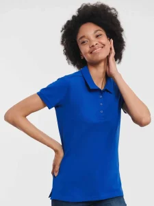 Polo stretch sartoriale da donna Russell JE567F