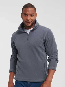 Pile outdoor con quarter zip per adulti Russell JE8740M