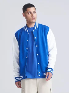Varsity jacket Just Hoods AWJH043
