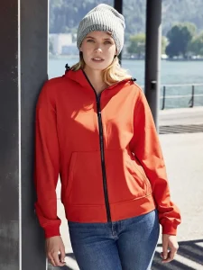Ladies’ hooded softshell jacket Daiber JN1145