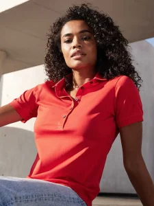 Polo mercerizzato da donna Daiber JN1301