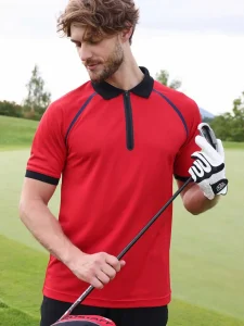 Men’s zip polo Daiber JN1308