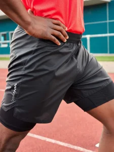 Pantaloncini da running da uomo Daiber JN1396