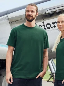 Moška delovna bio raztegljiva majica – enobarvna Daiber JN1802