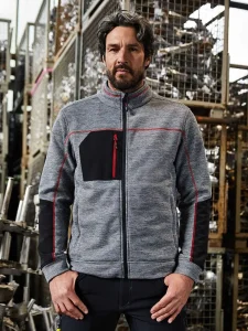 Giacca in pile strutturato da uomo Daiber JN1818