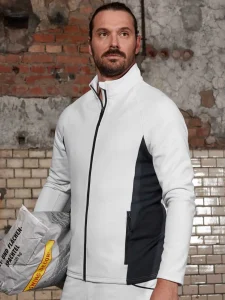 Giacca in pile elasticizzato da uomo Daiber JN1860