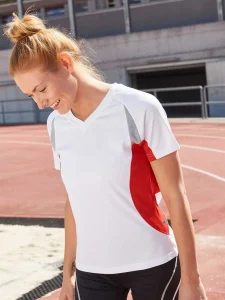 T-shirt da running da donna Daiber JN390