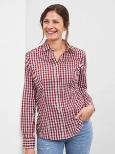 Ladies’ checked blouse Daiber JN616