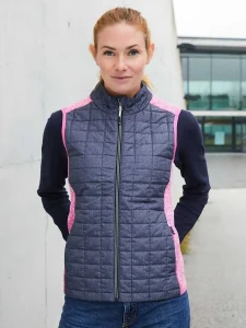 Ladies’ knitted hybrid vest Daiber JN739