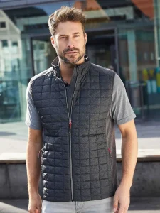 Gilet ibrido in maglia da uomo Daiber JN740