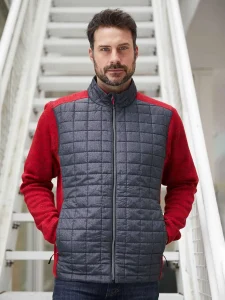Giacca ibrida in maglia da uomo Daiber JN742
