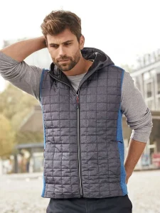 Gilet ibrido in maglia da uomo Daiber JN768