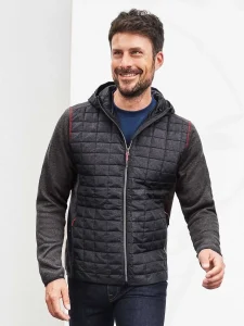 Giacca ibrida in maglia da uomo Daiber JN772