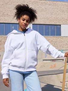 Giacca con cappuccio oversize unisex Daiber JN8043