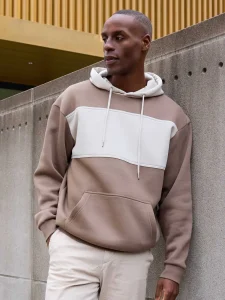 Felpa con cappuccio colour-block unisex Daiber JN8051