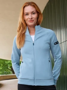 Giacca con zip in interlock da donna Daiber JN8053