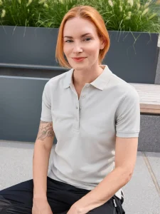 Polo da lavoro bio da donna Daiber JN873