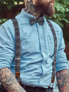 Suspenders Urban-Glencheck Karlowsky KAG5