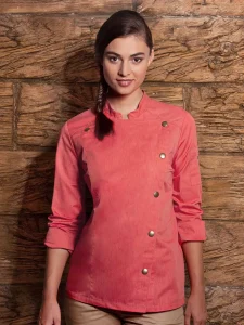 Giacca da cuoco da donna stile jeans Karlowsky KJF20