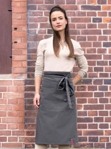 Bistro apron denim style Rock Chef Stage2 Karlowsky KRCBSS7