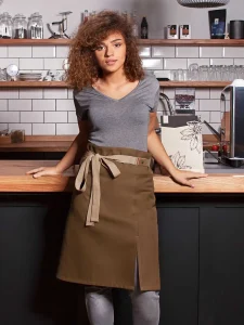 Waist apron Green Generation made of recycled plastic Karlowsky KVS12