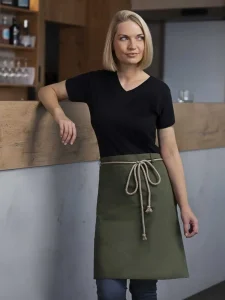 Waist apron with cords 90×55 cm Karlowsky KVS13