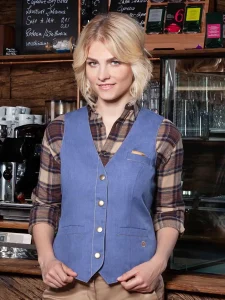 Ladies’ waistcoat jeans-style Karlowsky KWF3