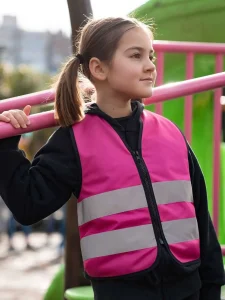 Gilet di sicurezza Korntex per bambini con zip ‘Aalborg’ Korntex KWRX