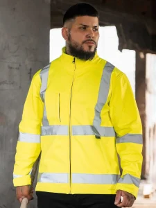 Giacca softshell Hi-Viz Korntex KXSSHJ