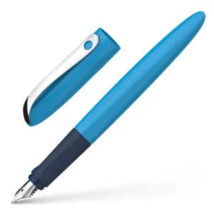 Penna stilografica Schneider Wavy blu