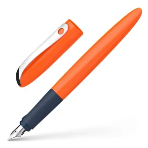 Penna stilografica Schneider Wavy arancione